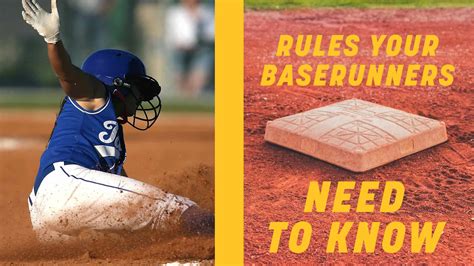 Baserunning: Rules your baserunners need to know | The Art of Coaching Softball