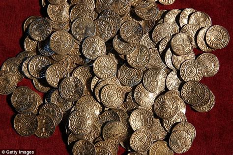 Anglo-Saxon coins discovered in field to go on display at British Museum | Daily Mail Online