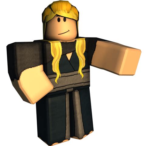 Blonde Roblox Character Gaming Avatar Animated Figure PNG | PNG All