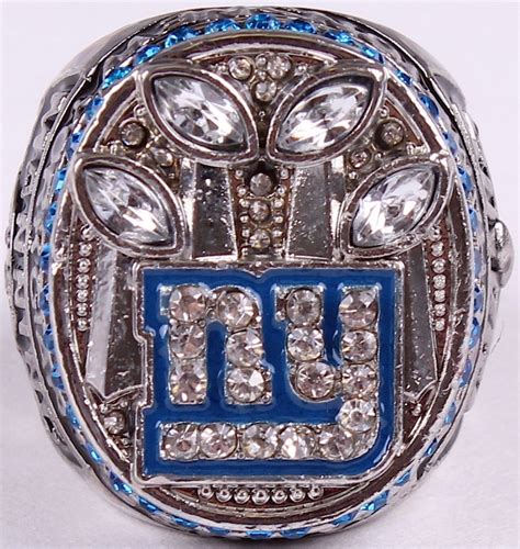 Eli Manning Giants High Quality Replica 2011 Super Bowl XLVI Ring ...