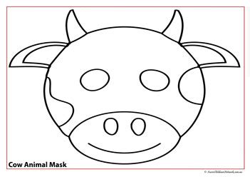 Farm Animal Masks - Aussie Childcare Network