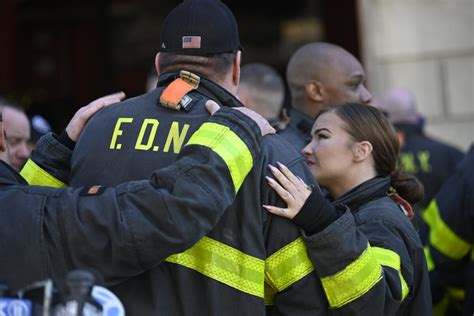 FDNY honors fallen firefighter at his Far Rockaway firehouse Friday ...