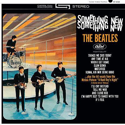 THE BEATLES - SOMETHING NEW Album Cover Art 24x24 | #532258999