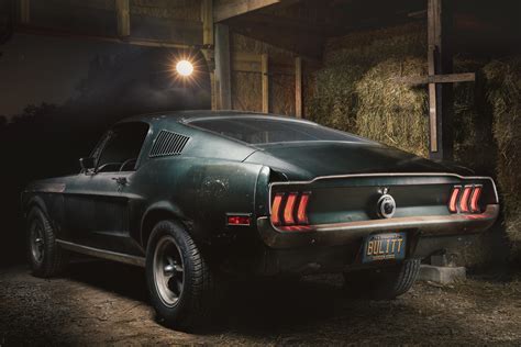 1968 Mustang GT Fastback 8k Rear Wallpaper,HD Cars Wallpapers,4k ...