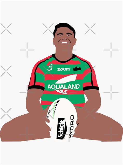 "Latrell Mitchell South Sydney Rabbitohs" Sticker for Sale by Rhys40 ...