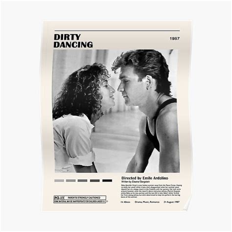 "Dirty Dancing" Poster for Sale by CarriePrice89 | Redbubble