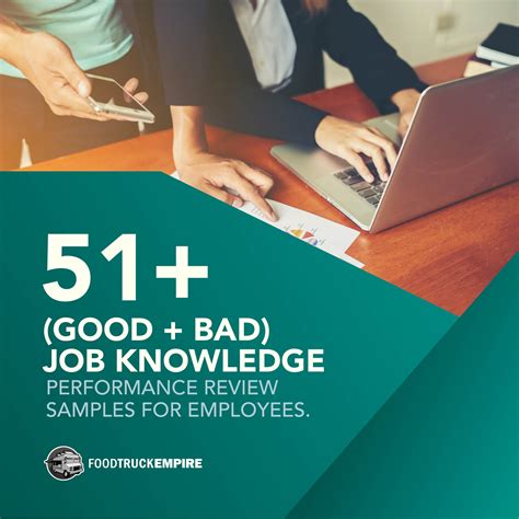 51+ (Good + Bad) Job Knowledge Performance Review Samples