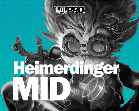 Heimerdinger Build Runas de League of Legends MID | LOL PRO