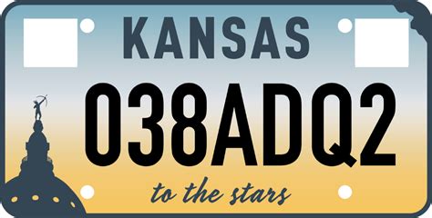 Here's the new Kansas license plate design as chosen by voters after public outcry