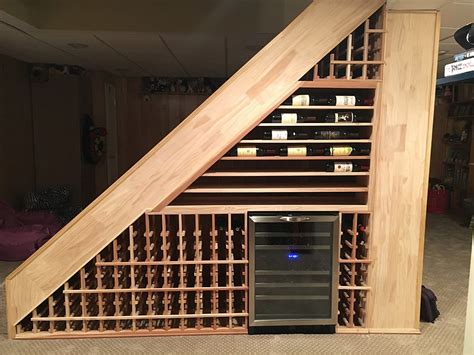 Under-The-Stairs - WineCellars.com® | We Design & Build Custom Wine Cellars