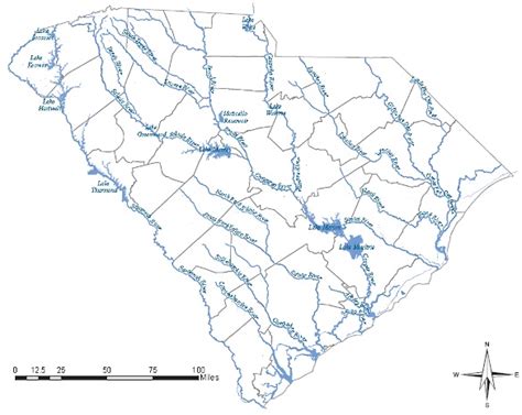 SCDNR - Scenic Rivers - Water Basins