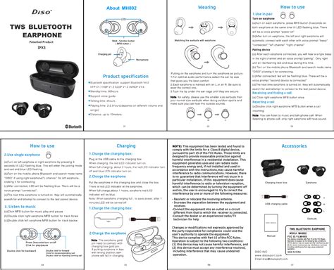 Tws Earbuds User Manual