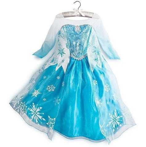 Elsa Frozen Princess Character Dress CHILD DESIGN 2 3T, 4T, 6, 8,10, 11 ...