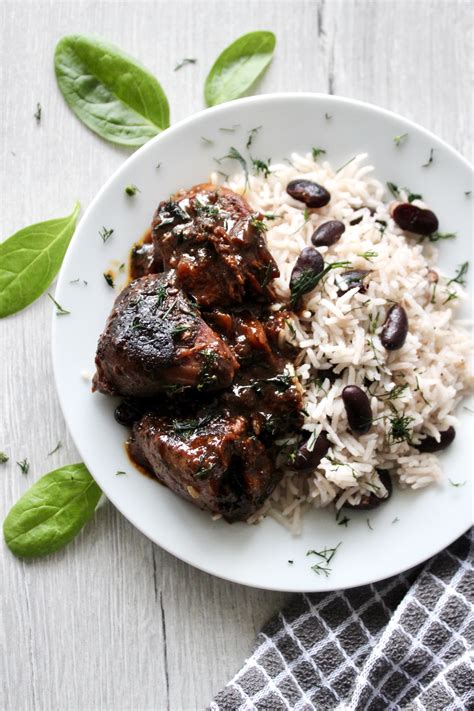 Caribbean Chicken With Rice And Peas - Food & Sun