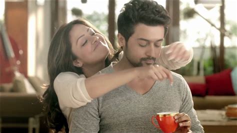 Actor Surya And Jyothika Coffee Add Images In HD - Actor Surya Masss Movie First look Trailers ...