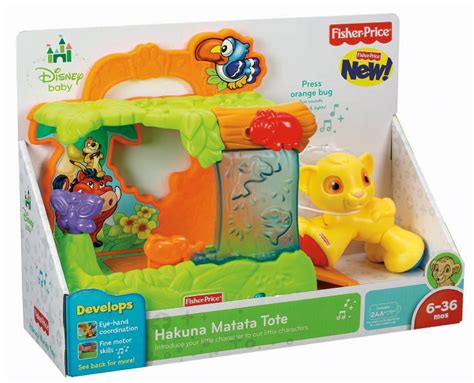 Amazon: Fisher-Price Disney's Lion King Hakuna Matata Tote $11.49 (Reg. $24.99 - Lowest Price!)