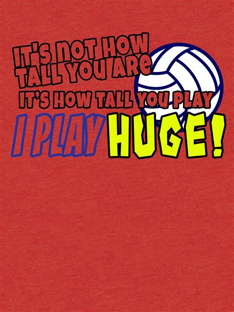 "Funny Volleyball Sayings | Volleyball Player" T-shirt by ...