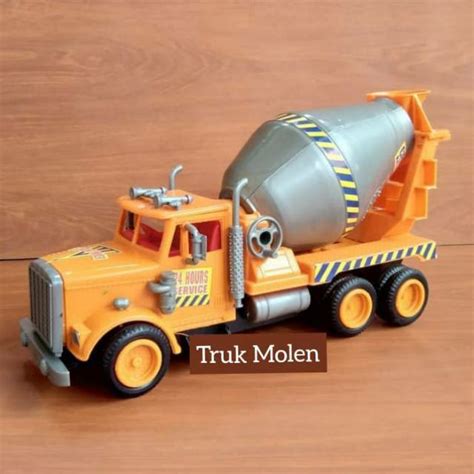 New Educational Construction Truck Molen Toys - Educational Mixer Truck Cars | Shopee Malaysia