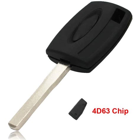 Remote Smart Car Key Transponder Chip Ignition Key 4D63 Chip Uncut ...