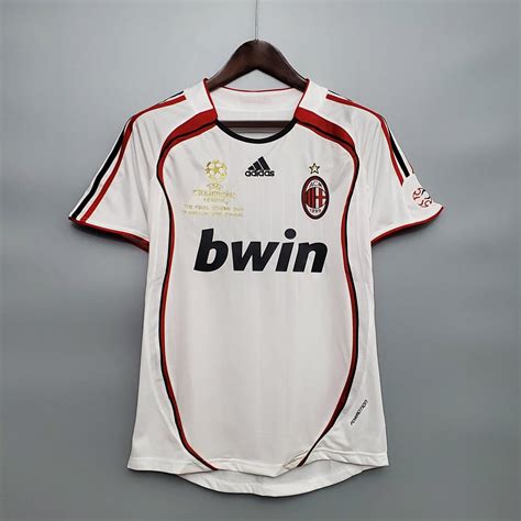 2006-2007 A.C. Milan Away Retro Kit – Kaka, Maldini, Pirlo, Inzaghi, Seedorf – Champion F.C ...