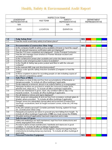 Printable Medical Chart Audit Template