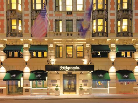 The most iconic hotels in NYC | New york hotels, Algonquin hotel, Nyc hotels