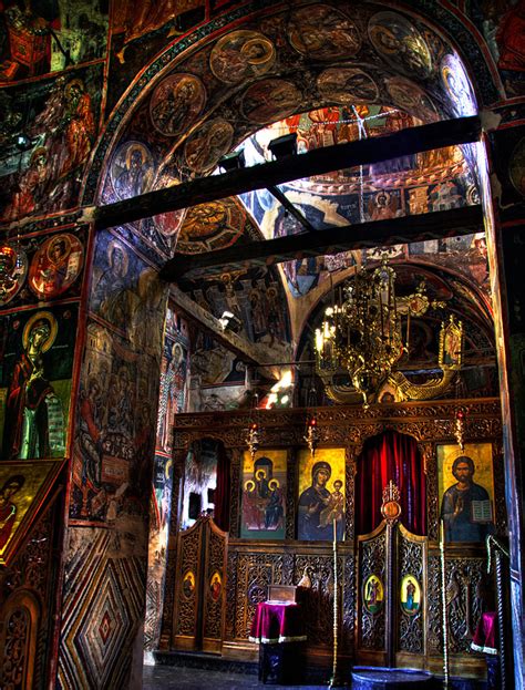 Monastery interior - Europe, Greece - Momentary Awe | Travel photography blog