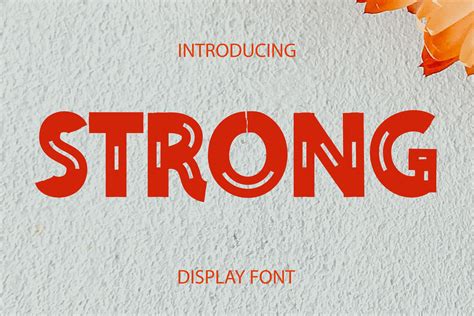 Strong Czcionka przez Bahrul Studio · Creative Fabrica