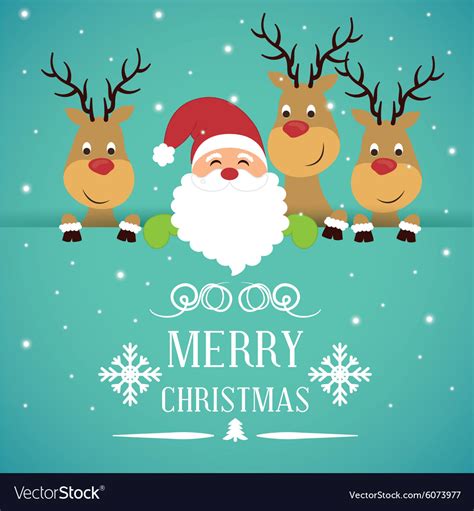 Merry christmas card design Royalty Free Vector Image