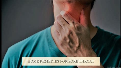 Simple remedies to get rid of sore throat at home