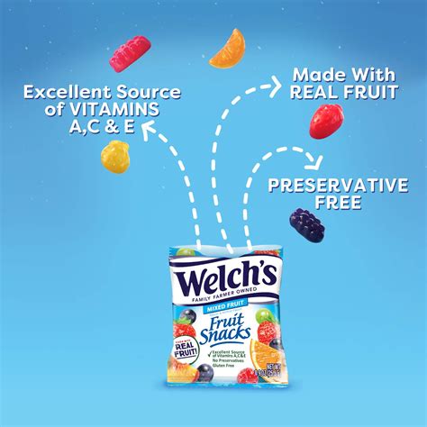 Welch's Fruit Snacks, Apple Orchard Medley and Berries 'n Cherries Bulk Variety Pack, Gluten ...