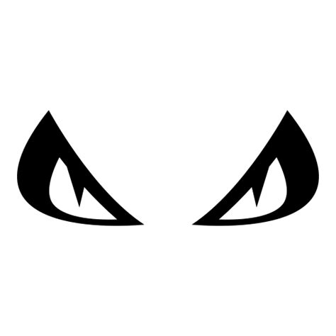 Evil eyes icon, SVG and PNG | Game-icons.net