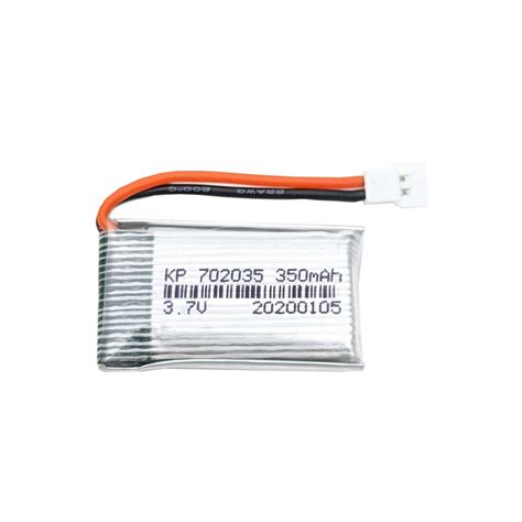 Lipo Rechargeable Battery-3.7V/350mAH-KP-702035 For RC Drone | Sharvielectronics: Best Online ...