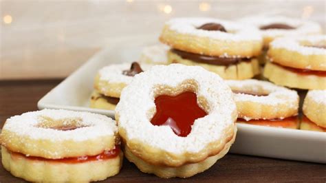 Spitzbuben Plätzchen mit Marmelade und Nutella - Bestes Rezept / Weihnachtsplätzchen - Cook ...