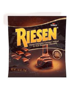 Riesen Chocolate Covered Chewy Caramel Candy, 2.53 oz