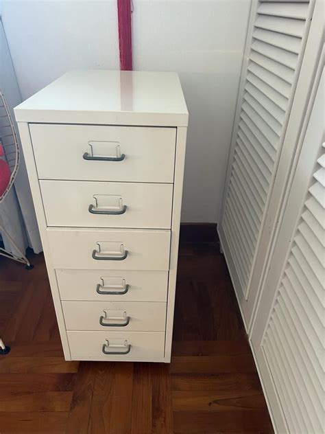 IKEA Helmer drawer units on castors, Furniture & Home Living, Furniture ...