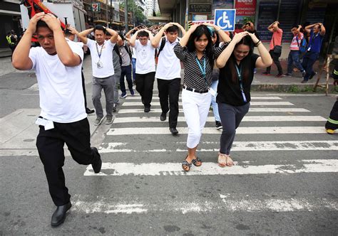 IN PHOTOS: The 4th nationwide earthquake drill of 2019