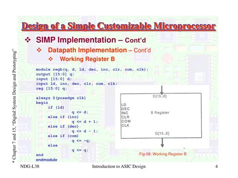 PPT - Design of a Simple Customizable Microprocessor PowerPoint Presentation - ID:6124327