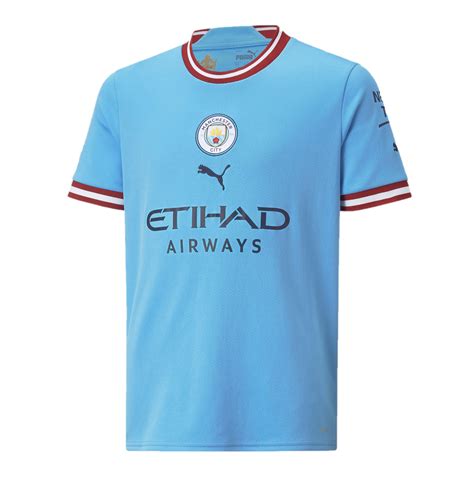 Manchester City Thuis Shirt Senior 2022/2023 Heren shoppen? | Soccerfanshop BE