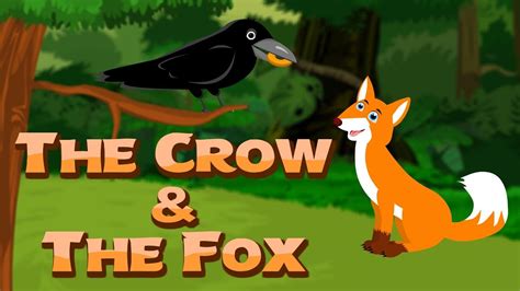 The Fox and the Crow | Short Story with Moral Values | Kid2teentv - YouTube