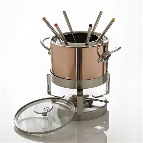 Mauviel Fondue Set Kupfer bei Torquato.at