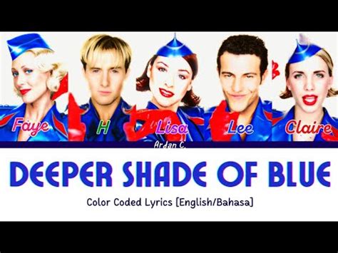 Steps - Deeper Shade of Blue (Color Coded Lyrics) - YouTube