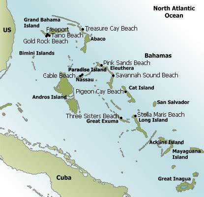 Bahamas Map