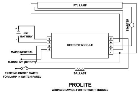 Emergency Exit Light Wiring Diagram