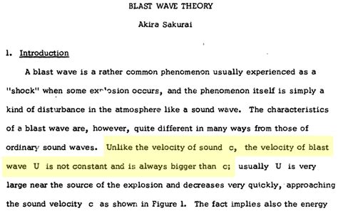 How fast does a blastwave travel? | Page 7