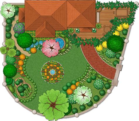 Landscape design plans, Garden design software, Landscape design drawings