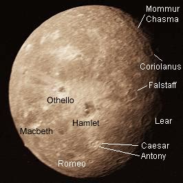 Oberon - Uranus’ Outermost Major Moon - Spaceopedia