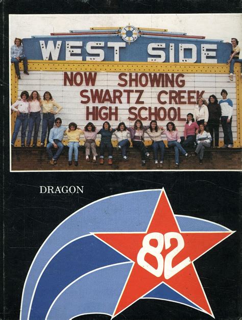 1982 yearbook from Swartz Creek High School from Swartz creek, Michigan