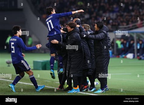 Tokyo, Japan. 16th Dec, 2017. Japan team group (JPN) Football/Soccer ...