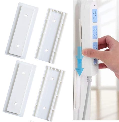 Modulyss Self Adhesive Power Strip Holder Wall Mounted Power Strip Mount for wall at Rs 30/piece ...